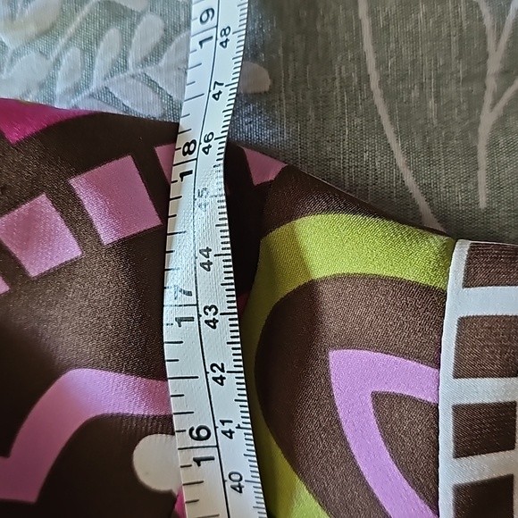 Nicole by Nicole Miller Abstract Medallion Patchwork Sheath Dress Size 10 - Picture 11 of 14